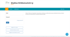 Desktop Screenshot of gladius.myclub.fi