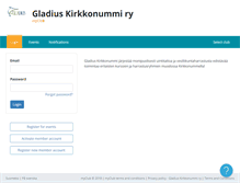 Tablet Screenshot of gladius.myclub.fi